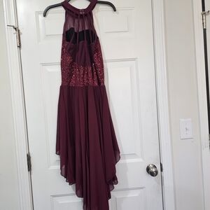 Weissman Burgundy Dance Costume